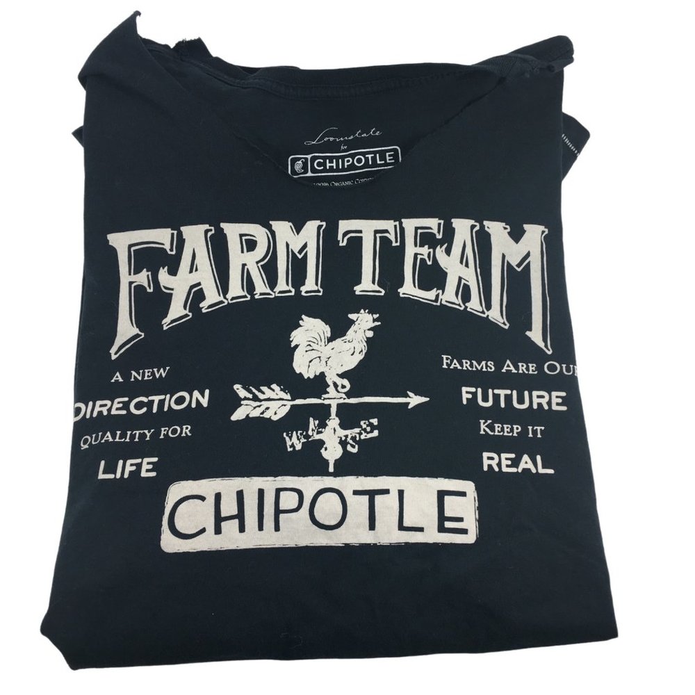 CHIPOLTE EMPLOYEE FARM TEAM SHIRT LOOMSTATE 2XL